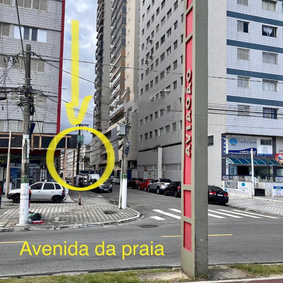 Kit Do Alex - Aviacao - A Uma Esquina Da Praia - Ar Condicionado Praia Grande  Kültér fotó